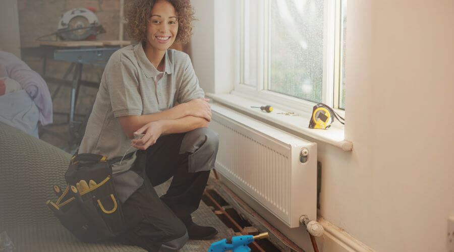 Local tankless water heater installation in Mannsville, OK